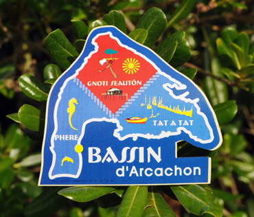 Autocollant Bassin d'Arcachon